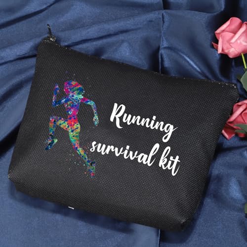 POFULL Running Gifts for Her - Survival Kit with Cosmetic Bag for Runners