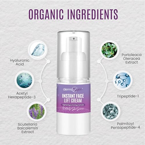 Organic Peptide Complex Skincare Set ? Instant Wrinkle Corrector & Face Lift Cream for Lifting, Tightening, and Firming