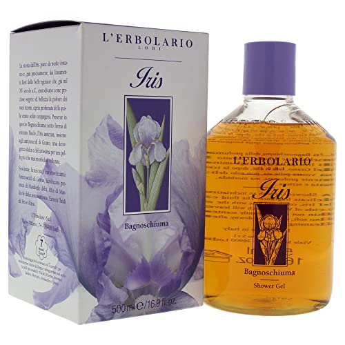 Iris Shower Gel for Women - 16.9 oz Organic Moisturizing & Smoothing
