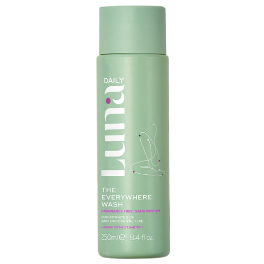 Fragrance-Free Feminine Wash - pH-Balanced Hydrating Cleanser for Sensitive Skin, 250ml