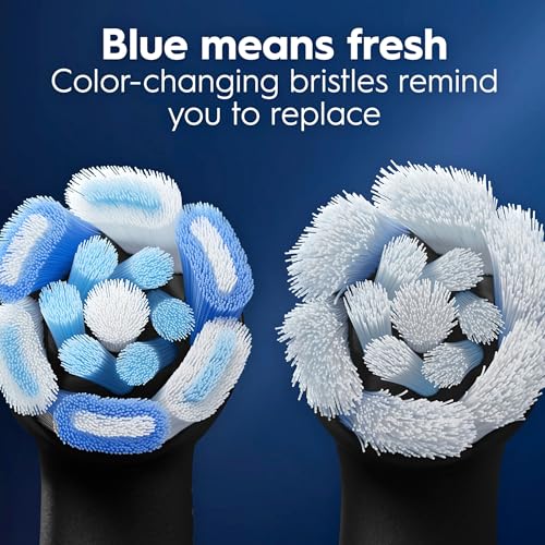 Black Oral-B iO Series Ultimate Clean Electric Toothbrush Replacement Heads - 4 Pack