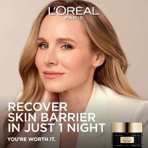 L'Oreal Paris Age Perfect Cell Renewal Midnight Eye Cream - Anti-Aging Under Eye Treatment