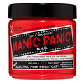 MANIC PANIC Classic Electric Pink Pussycat Semi Permanent Hair Color - Bright Neon Pink Hair Dye for Women & Men That Lasts 4-6 Weeks - Vegan, Ammonia & Cruelty-Free - Create & Mix Custom Shades (4oz)