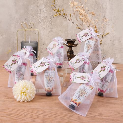 Christian Hand Cream Gift Set with Prayer Cards & Bible Verses for Women