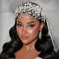 Bridal Headpiece for Wedding - Silver Hair Accessory for Bride, Prom & Formal Events (Variation of THIS listing: Silver)