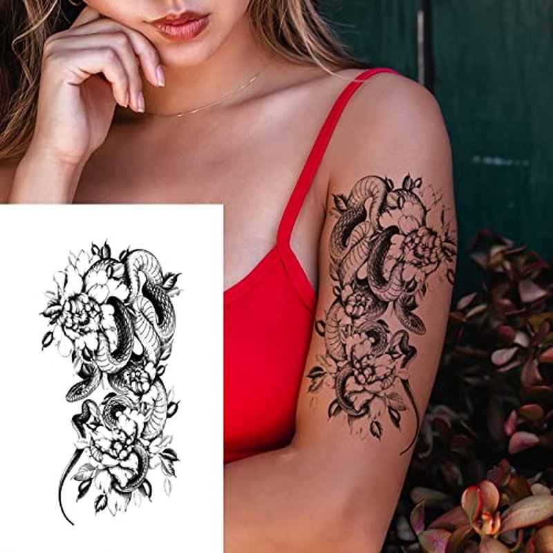100Pcs Butterfly Wings Temporary Tattoos for Kids Adults, Colorful Butterflies Makeup Fake Tattoo for Women Girls, Waterproof Body Face Stickers Decorations, Birthday Party Favor Gifts Supplies Decor