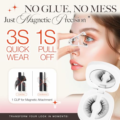 LASHVIEW Aurora Magnetic Eyelashes with Applicator - NEW A02-NEW