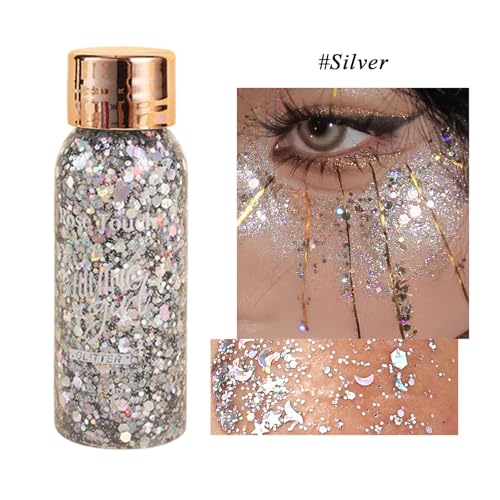 Black Face Sticker Shiny Forehead Sticker DIY Face Decoration Face Gems Rhinestone Sticker 2Pieces