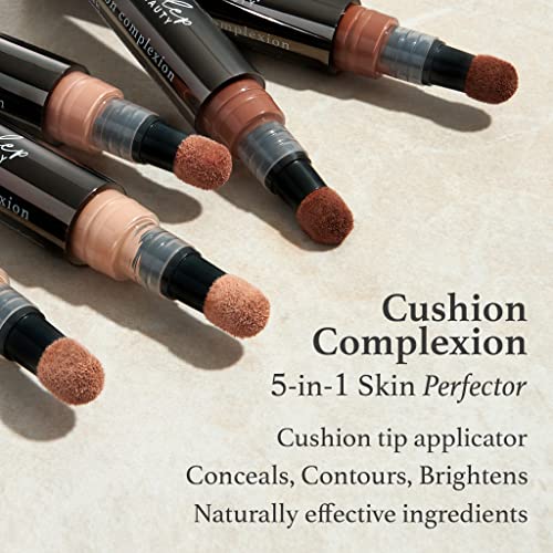 Julep Full Face Radiance Set | So Awake Complexion Booster Daily Moisturizer + Skin Perfecting Cushion Complexion Concealer + Foundation - 435 Fawn