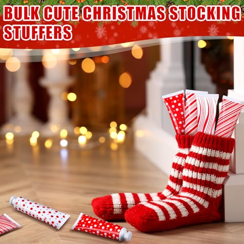 30 Pcs Christmas Hand Cream Set - Peppermint Candy Travel Size Holiday Gift
