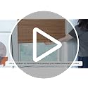 LazBlinds Blackout Bamboo Roman Shades - No Drill Cordless Room Darkening Blinds, 20x48 Inches