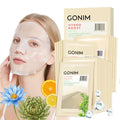 GONIM Face Mask Korean Skin Care with Hyaluronic Acid Serum & Collagen Activation, Hydrating Face Masks Skincare with Vitamin C, Moisturizing Sheet Mask for All Skin, Korean Face Mask 20 Sheets