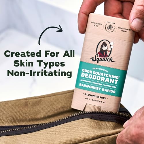 Men's Natural Aluminum-Free Deodorant 2-Pack Cask in the Canopy - Dr. Squatch