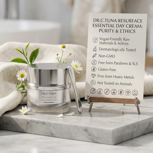 FARMASi Dr. C. Tuna Resurface Essential Day Cream SPF 30 - Anti-Aging Moisturizer for Face & Neck