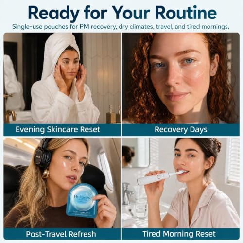 Abyssal Phase Hydraverse Hydrogel Under Eye Patches - Night Routine, 28 Pairs