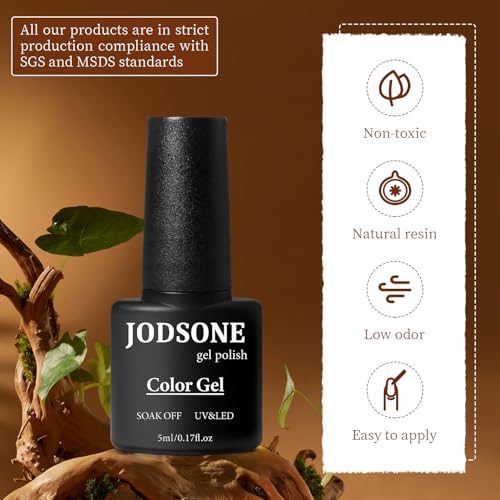 100PCS Gel Nail Polish Kit - 95 Colors + No Wipe Base & Top Coat - Variation 01