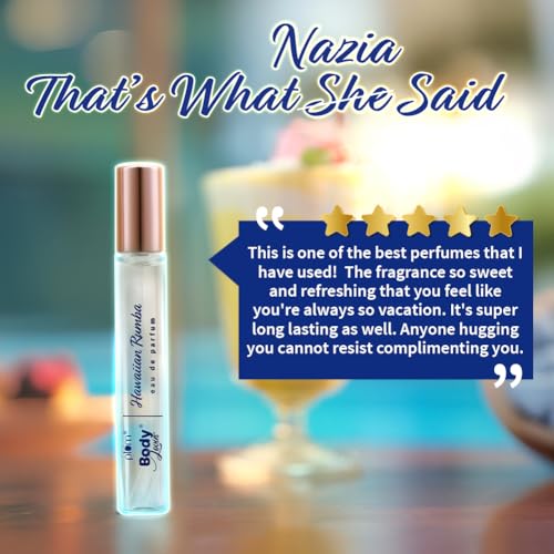 Hawaiian Rumba Eau De Parfum - Long Lasting Tropical Fragrance 15ml