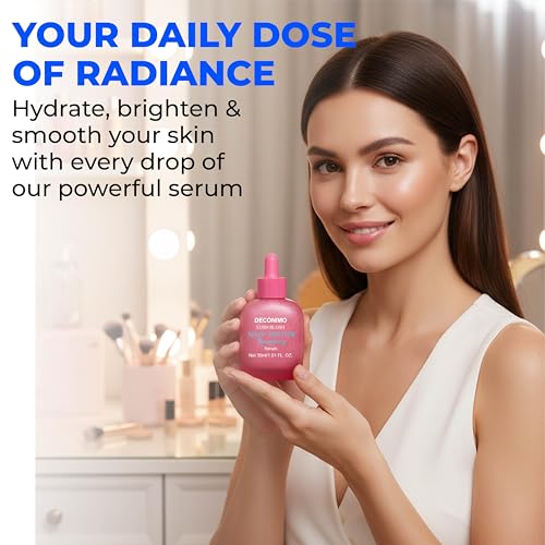 DEC?NIMO NAD+ Peptide Boosting Smoothie Serum ? Anti-Aging with 5 Ceramides & Vegan Collagen, Hydrating Antioxidant Serum for Firmness, Wrinkles & Radiant Glow (1.01oz / 30ml)