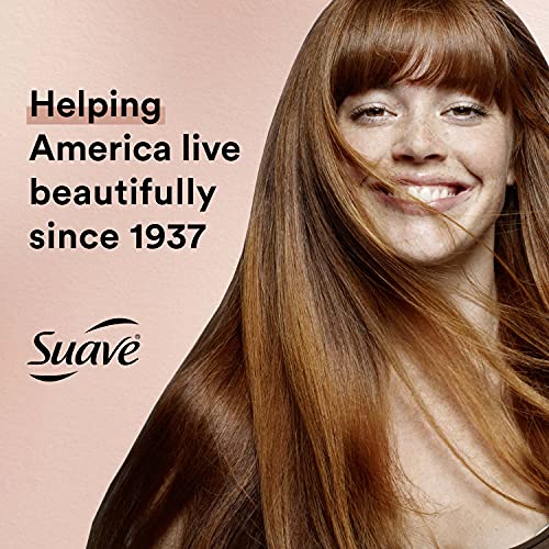 Suave Professionals Smoothing Shampoo For Dry Hair Keratin Infusion Hair Shampoo with 48-hour Frizz Control 28 oz, Pack of 4