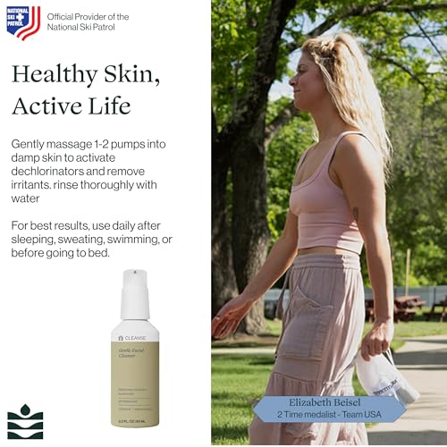 Gentle Facial Cleanser for Athletes - Hydrating Face Wash for Post-Workout Skin