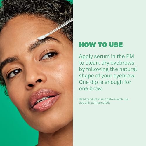 Eyebrow Serum with Castor Oil & Biotin - Thicker Brows Nourishing Treatment 0.03 Fl Oz