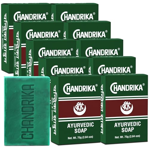 Ayurvedic Bar Soap Pack of 10 - Natural, Organic & Gentle for All Skin Types