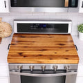 Tidita Acacia Wood Stove Top Cover 30x22 Inches for Electric & Gas Stoves
