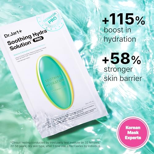 Hydrating & Soothing Face Sheet & Mud Masks Set - 5 Pack - Skin Barrier & Pore Purifying