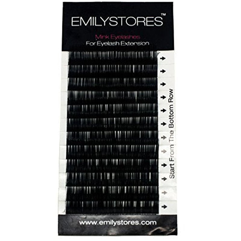 Bottom Lash Extension Eyebrow Eyelash Extensions Under Lower False Lashes Mixed J Curl 0.10mm Length 5mm 6mm 7mm 8mm In One Tray