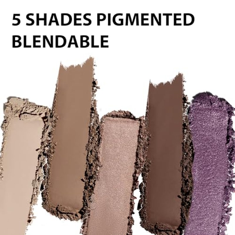 6 Pcs Shimmery Eyeshadow Highlights Pen Set with Brush and Blendable Cream Eye Shadow Stick for Women Eye Makeup Gift