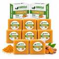 Turmeric Soap Bar 8 Pack for Face & Body - 3.87 Ounce Each, AMVital