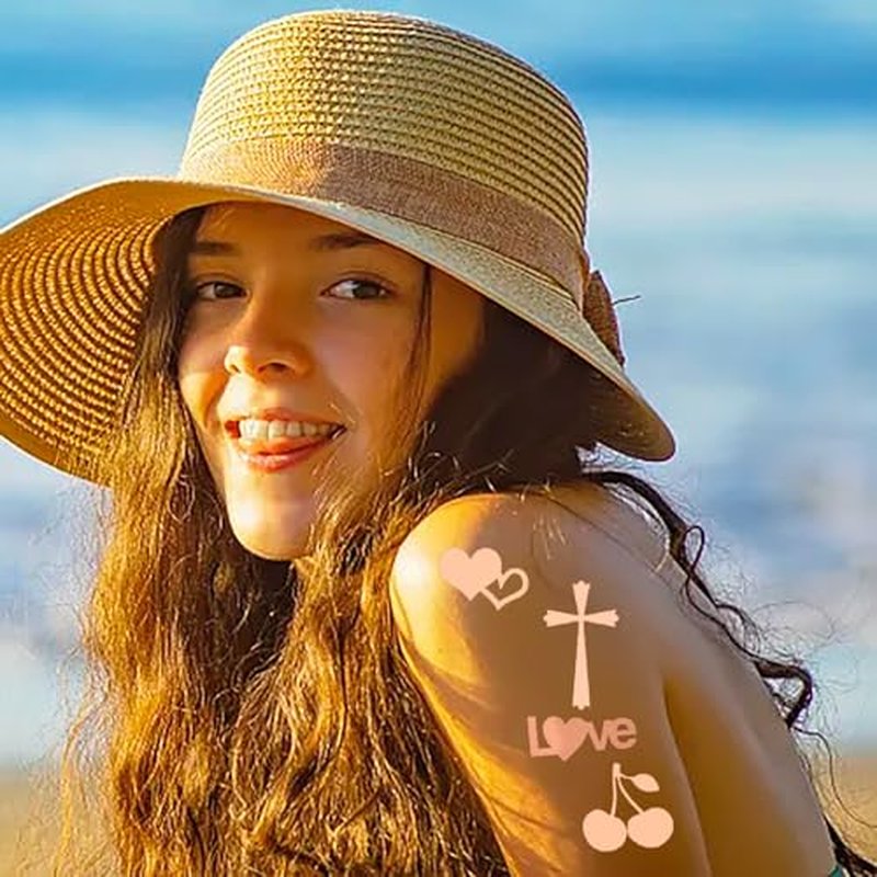 15 Pcs Winter Snowflake Temporary Tattoos, Festive Tattoo Stickers in Various Styles Party Gathering, Dance & Celebration Decorations, Holiday Present for Women Men Girls Boys Kids