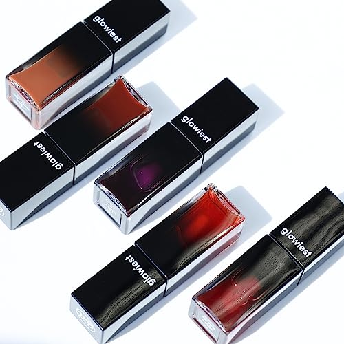 Glowiest Effortless Glow Lip Oil 001 Red Rose Hydrating & Plumping Lip Gloss