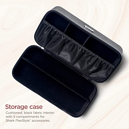 Travel Storage Case for Shark FlexStyle - Vegan Leather, Black, Variation of This Listing
