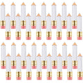 48 Pcs Pencil Lip Gloss Tubes 5ml Refillable Lip Balm Containers for DIY Makeup