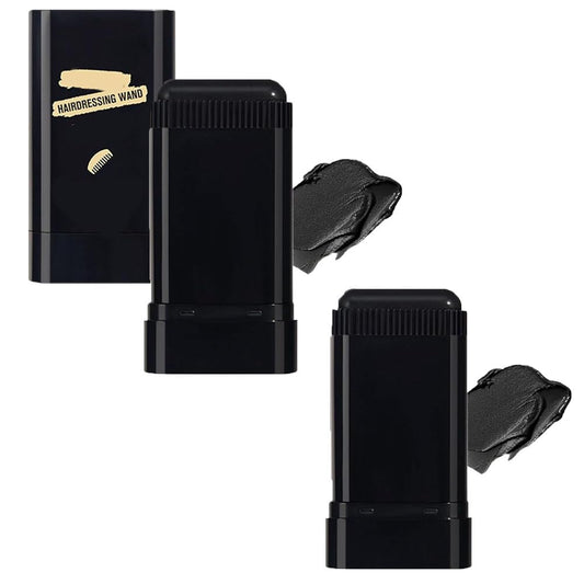 Bosuyo Ultimate Hair Dye Comb,Cautiecimal Portable Hair Dye Comb for Gray Hair Coverage, Portable Hair Color Touch-Up 𝐒𝐭𝐢𝐜𝐤 With Comb (2pcs * Black)