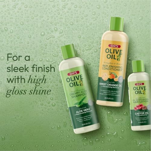 Olive Oil Shampoo & Conditioner Set for Stronger Hair - 3 Piece Hair Care Kit