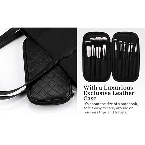 DUcare Makeup Brushes with Makeup Brush Solid Soap Cleanser