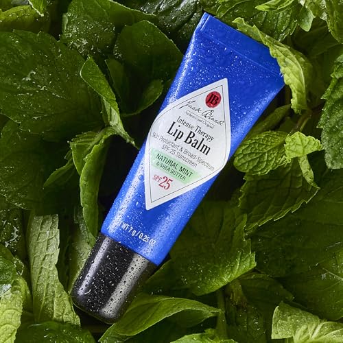Jack Black Intense Therapy Lip Balm SPF 25 Natural Mint & Shea Butter - Pack of 3