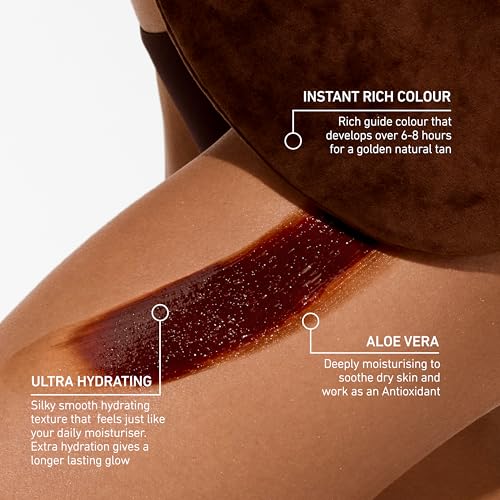 Vita Liberata Fabulous Gradual Tanning Lotion Medium - Tinted, Natural Look, Face & Body, Quick Dry, Hyaluronic Acid, 6.76 fl oz