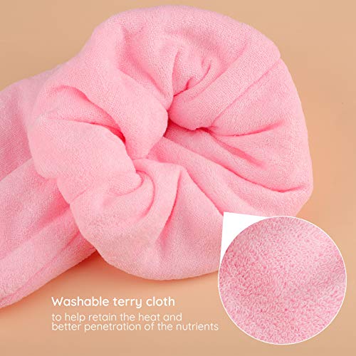 Segbeauty Thick Pink Paraffin Wax Gloves & Booties for Hand & Foot Therapy, Large Size