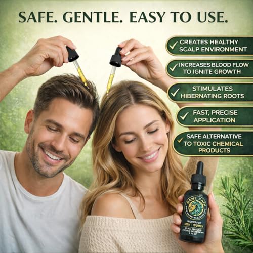 Mane Rain Z-LAB27 BioActive Plant Hair Growth Treatment for Men & Women
