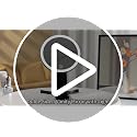 Travel Makeup Mirror with Lights 20X Magnification Black - Rechargeable & Dimmable