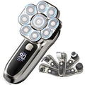9D Head Shaver for Bald Men - Waterproof Rotary Razor Gunmetal 9D