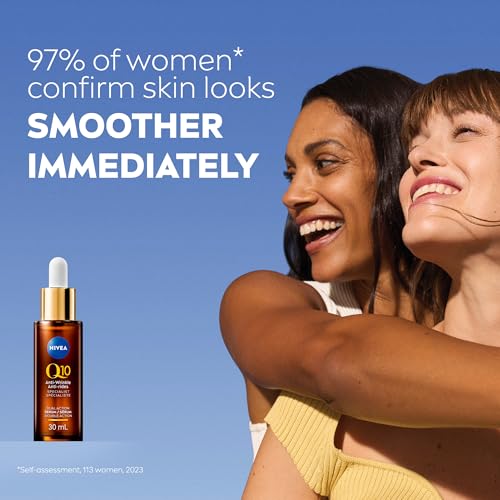 NIVEA Q10 Dual Action Face Serum with Coenzyme Q10 & Creatine 30ml