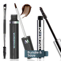 Wonderskin Dream Brow Eye Brow Gel Serum (Brunette) and Power'full Mascara for Length and Volume