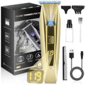 Handsomeface Cordless Hair Clipper & Electric Razor Grooming Kit with LED Display