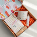 Dear Me Motivation Gift Set ? Affirmation Cards, Handmade Ceramic Mug & Bath Salt ? Mindfulness Gift ? Self-Care Set for Women ? Focus & Productivity Kit for Mental Clarity & Emotional Wellness