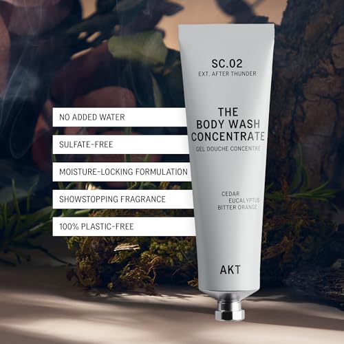 AKT The Body Wash Concentrate - After Thunder, Travel Size, 3.4 Fl Oz