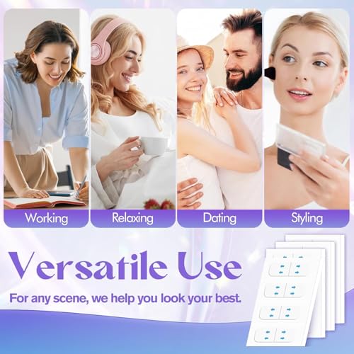 Neck Tape Lifting Invisible,140PCS Face Tape Lifting Invisible Face Lift Tape,Neck Lift Tape Face Lifter Tape for Makeup Instant Face Lift Facial Tape for Women Double Chin Jowls Eyebrow Sagging Skin